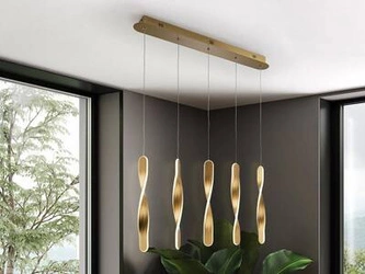 Twist lampa wisząca 5L (219527) - Schuller