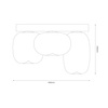 Lampa sufitowa VASO SMOKED 12W (ML1412) - Milagro