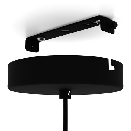 Lampa wisząca MONTERROSO czarna (390233) - EGLO
