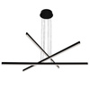 PENDANT LIGHT 48W 3000K BLACK (1947 Zambelis) - Zambelis