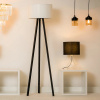 PIKO LAMPA PODŁOGOWA CZARNA/BLACK-WHITE (ASZ.1759) - Zuma Line