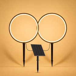 Lampa Solarna Rings 2x1,5W 2x25lm 3000K (EKO2360) - Eko-Light