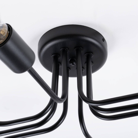 Żyrandol VECTOR 8 czarny (SL.1448) - Sollux Lighting