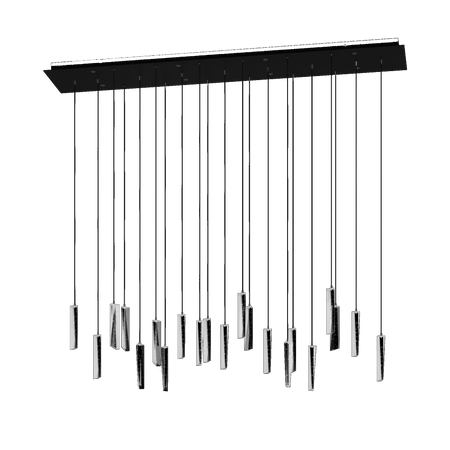 Lampa wisząca SARDENARA czarna (390211) - EGLO