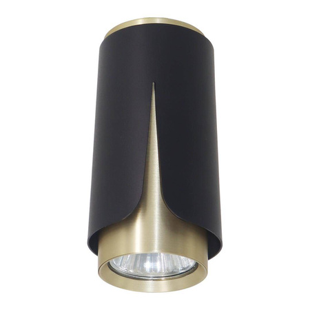 Lampa sufitowa FLOWER BLACK GOLD DOWNLIGHT 1xGU10 (ML0262) - Milagro