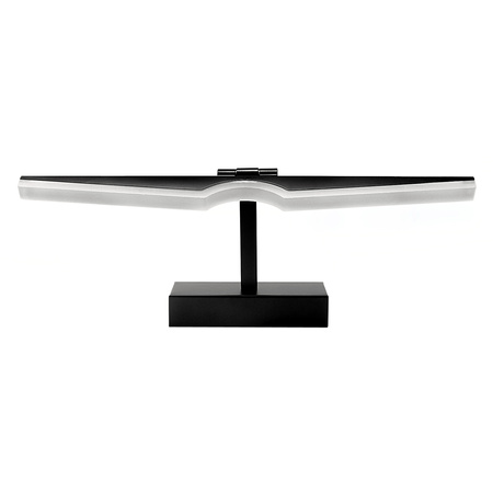 KINKIET ŁAZIENKOWY LOT 8W 4000K 40CM CZARNY UNO-BH-008 - DomenoLED