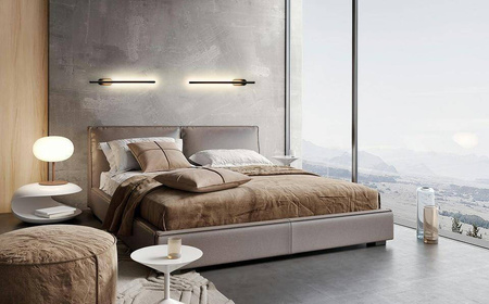 Lampa ścienna TOBIA czarna (MSE010100350) - Moosee