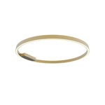 CEILING LIGHT 50W 3000K ALUMINIUM-ACRYLIC GOLD (23026 Zambelis) - Zambelis