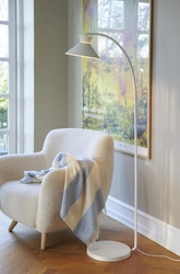 Lampa podłogowa DIAL Nordlux E27 40W Metal Biały