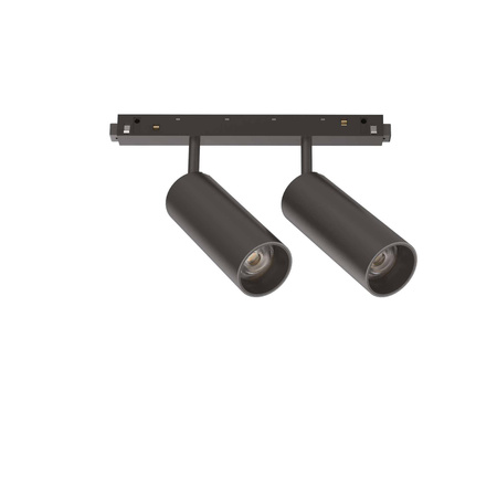  EGO Czarny (EGO_TRACK_DOUBLE_24W_3000K_1-10V_BK) - Ideal Lux