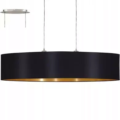 Lampa wisząca MASERLO czarna (31616 - EGLO) - żyrandol
