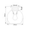 Plafon Tabby (FE-TABBY-F-PN) - Elstead Lighting