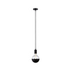 Lampa sufititowa RAVI E27 max.60W IP44 230V czarny matowy / złoty / metal (PL71134) - PAULMANN