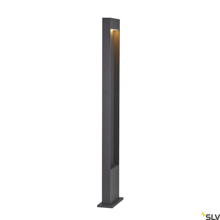FLATT POLE 100, lampa podłogowa LED outdoor, 3000K, IP65, kolor antracytowy (1002958) - SLV