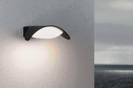 Oprawa elewacyjna MESANA LED 12W 3000K 800lm IP44 230V antracyt aluminium (PL94765) - PAULMANN