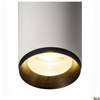 NUMINOS® SPOT DALI L, wewnętrzna oprawa sufitowa natynkowa LED, biała/czarna 3000 K 36° (1004591) - SLV