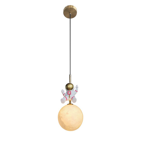 Lampa wisząca do pokoju dziecka Astronauta (ML1721) - Milagro