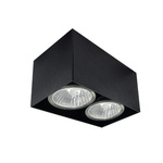 Plafon Cage out mini 0-2 - Czarny (70 mm)   (1076) - Brosline