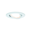 Zestaw Oprawa wbudowana Nova Coin ruchoma LED 3x6,5W 2700K 230V Biały Mat/Aluminium (PL93449) - PAULMANN