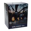 GIRLANDA 15 METRÓW (bez żarówek) (EKO6932) - Eko-Light