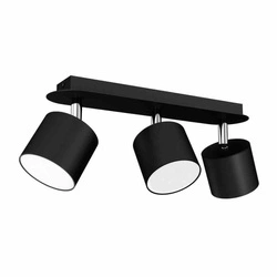 Lampa sufitowa DIXIE BLACK 3xGX53 (MLP7601) - Milagro