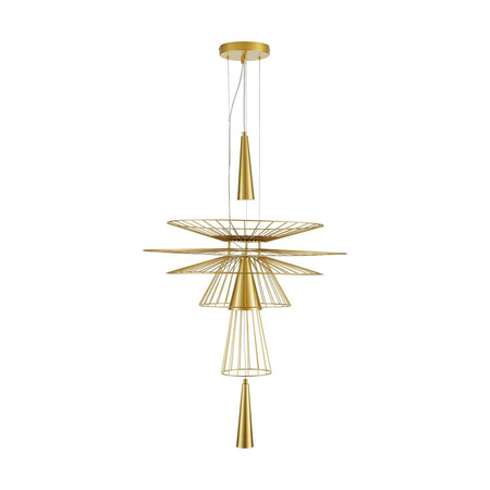 Lampa wisząca SUSSO L złota 60 cm (ST-8713P-L) - Step into Design