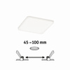 Panel bezramkowy Veluna VariFit IP44 10W 4000K 125x125mm Tworzywo sztuczne (PL92397) - PAULMANN