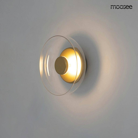 MOOSEE lampa ścienna EDEN WALL złota (MSE010400216) - Moosee