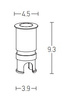 OUTDOOR RECESSED LIGHT LED 3W (E178 Zambelis) - Zambelis