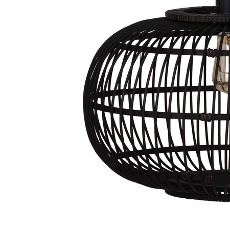 Lampa wisząca Boho bambusowa 46x46x128cm (55716-074) - DIJK