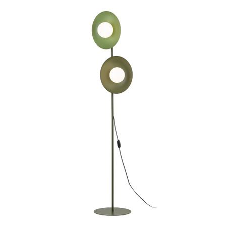 SLATE MIX GLASS LAMPA PODŁOGOWA 2XG9 (16139) - TK Lighting