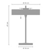 Lampa stołowa ARTDECO (MT8872 white) - Step into Design