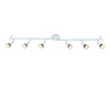 Lampa sufitowa Amalfi 6lt bar white 35W (61002) - Saxby