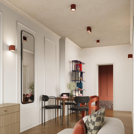 Kinkiet AURA ochra czerwona G9 (SL.1801) - Sollux Lighting