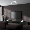 Lampa sufitowa HUDSON WHITE 2xGU10 (MLP8802) - Milagro