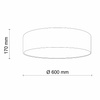Plafon EARTH grafitowy (4661) - TK Lighting