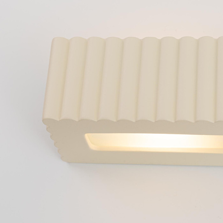Kinkiet ceramiczny RIGATA beżowy (SL.1886) - Sollux Lighting