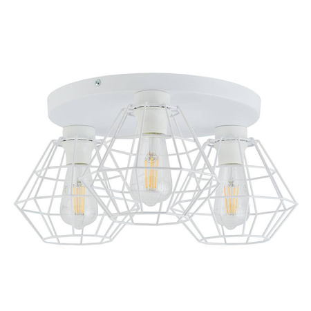DIAMOND NEW WHITE LAMPA SUFITOWA 3 PL (6214) - TK Lighting