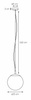 Lampa wisząca ALUR S (10726105) Kaspa