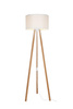 PIKO LAMPA PODŁOGOWA NATURALNA/BAMBOO-CREAM (ASZ.1664) - Zuma Line