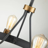 Lampa wisząca/ Półplafon Silas - 4 źródła światła (QN-SILAS-4P-DZ) - Quintiesse