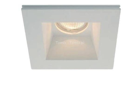 Oczko lampa do wbudowania giposwa kwadratowa EINBAURING (D110500)