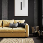 Lampa wisząca JOKER ALL BLACK 1 (MLP96794) - Milagro