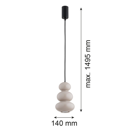 Pojedyncza lampa wisząca  ORLANDO  (8825) - Argon