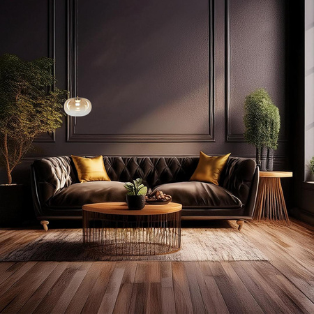 Lampa wisząca VASO 1 AMBER 4W (ML1399) - Milagro