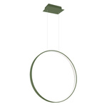 Lampa wisząca RIO 55 zielona oliwka LED 4000K (TH.386) - Thoro Lighting