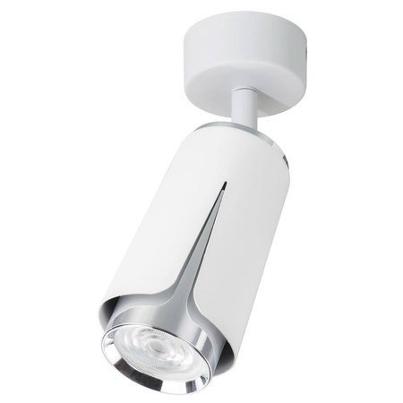 FLOWER WHITE CHROME SPOT 1xGU10 (ML0272) - Milagro