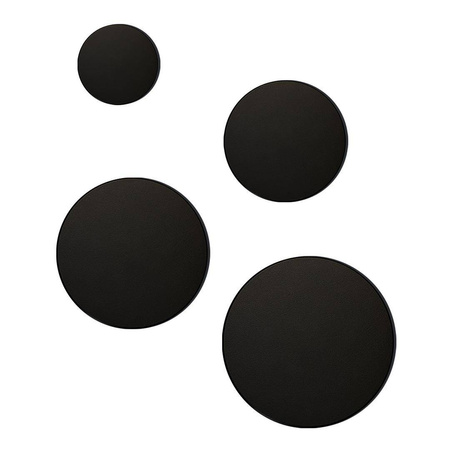 Kinkiet ze zmienną barwą światła Kinkiet Disk 12W 3CCT IP65 Czarny (ML1286) - Milagro