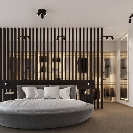 Plafon KARBON 3L czarny (SL.1581) - Sollux Lighting