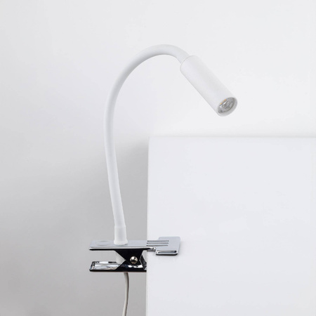 Lampa z klipsem LAGOS WHITE (16024) - TK Lighting